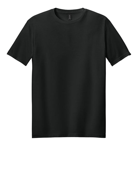 Black Gildan Softstyle Tee