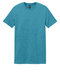 Heather Galapagos Blue Gildan Softstyle Tee