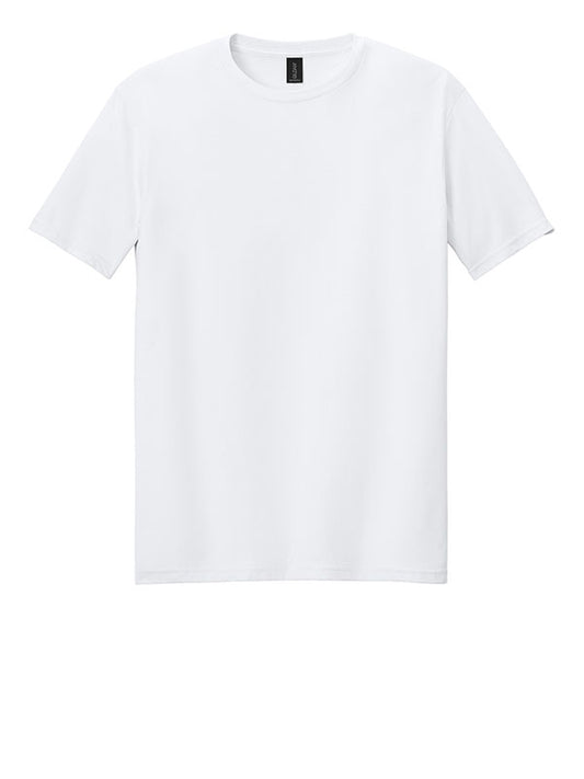 White Gildan Softstyle Tee