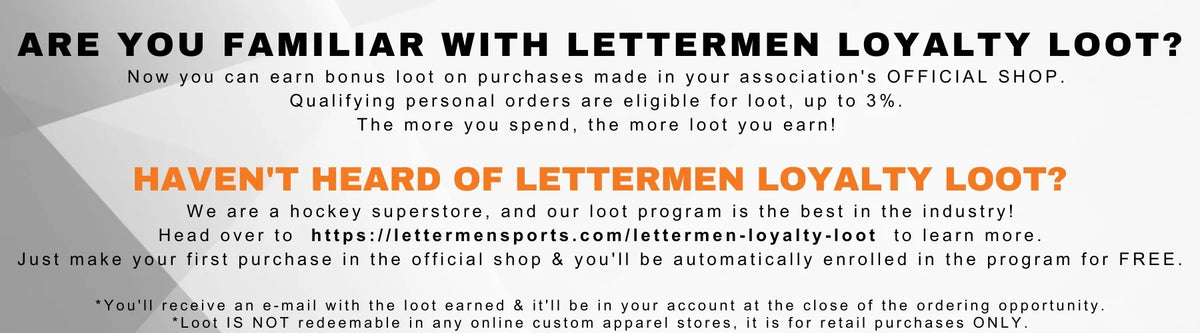Lettermen Loyalty Loot information banner