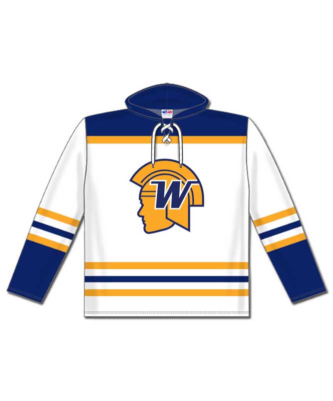 Athletic Knit Custom Sublimated Jersey Hood, Wayzata