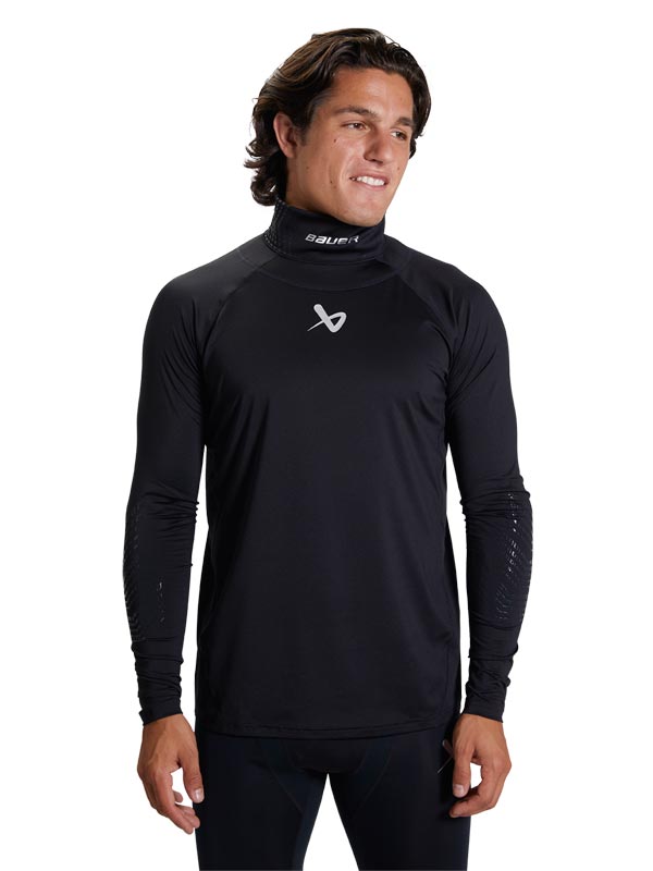Bauer Neck Protect Adult Long Sleeve Shirt