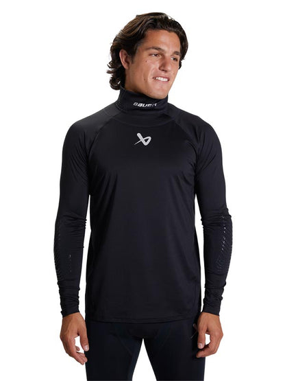 Bauer Neck Protect Adult Long Sleeve Shirt