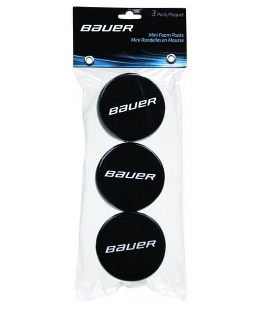 Bauer Mini Foam Pucks - 3 Pack