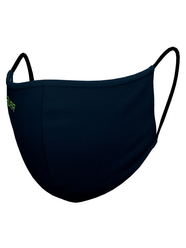 Bauer Reversible Face Mask, Navy/Tie Dye