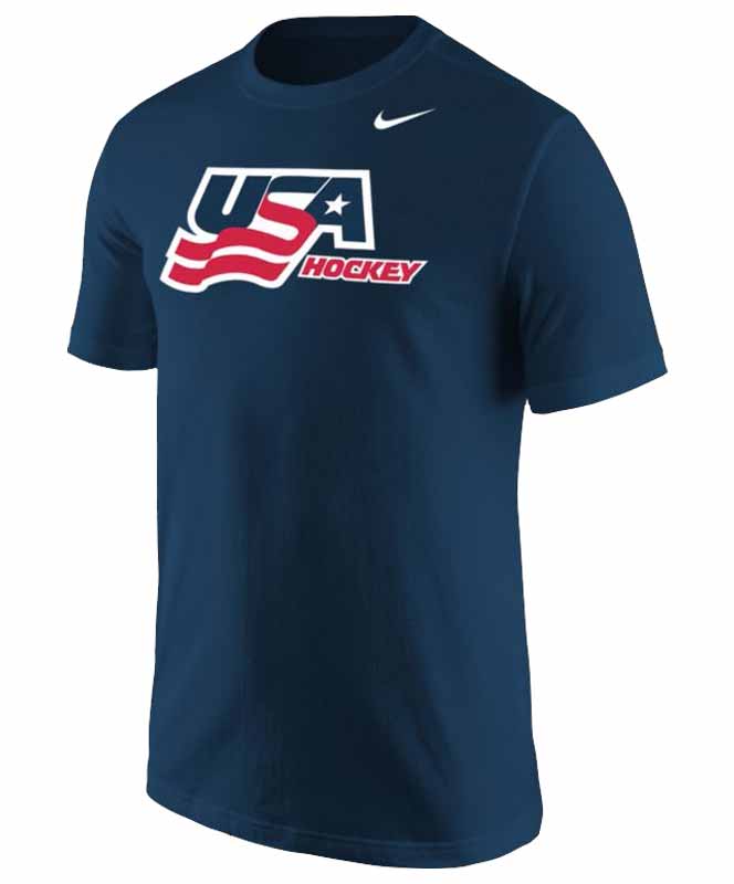Nike® USA Hockey Core Cotton Tee