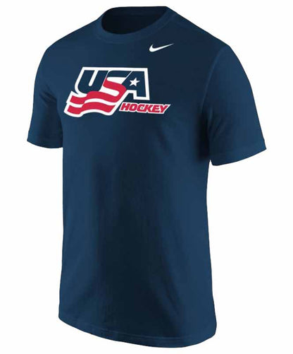 Nike® USA Hockey Core Cotton Tee