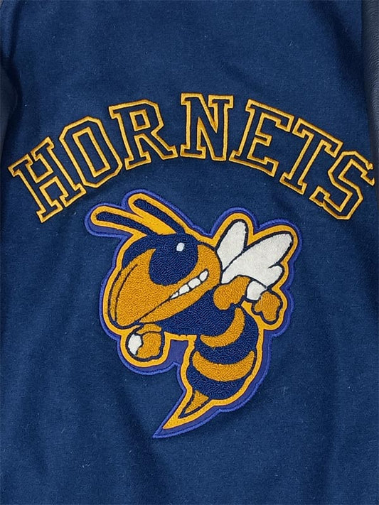 Big Lake High School Embroidered Varsity Letterman Jacket Back