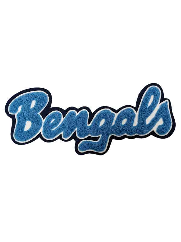 Blaine Bengals Tri-Color Chenille back