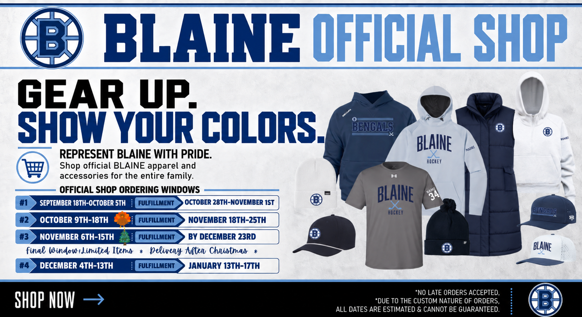 Blaine Hockey Official Shop