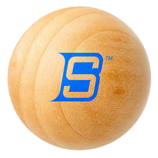Blue Sport Swedish Wooden Stickhandling Ball