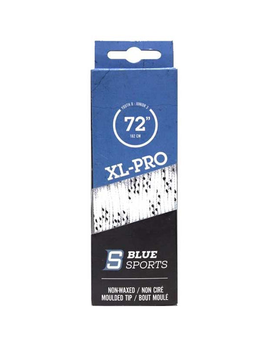 Blue Sport XL-PRO Molded Tip Non-Waxed Hockey Lace