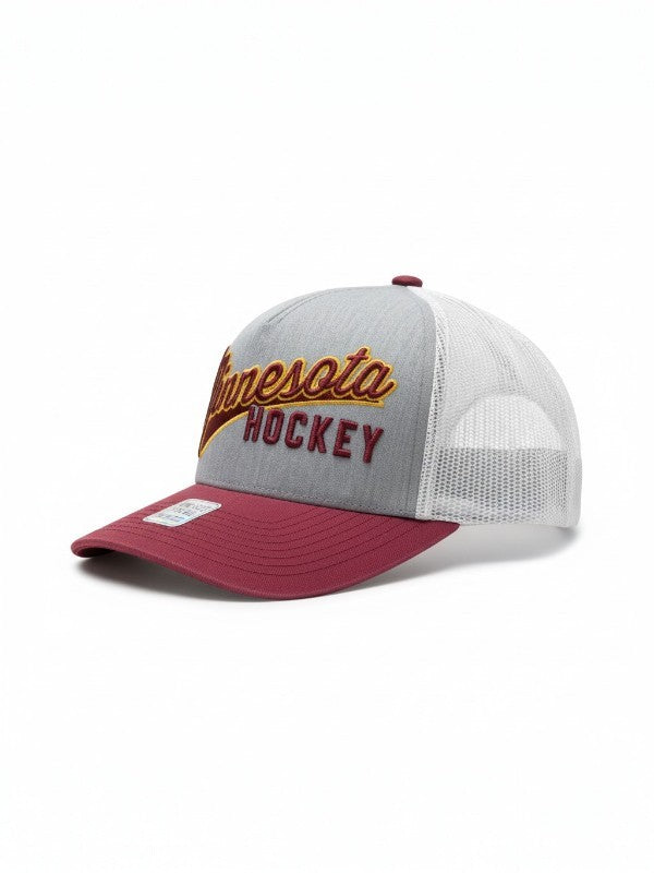 Grey-Maroon CCM MN Hockey Trucker