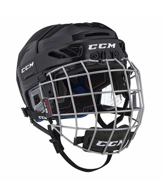 CCM Fitlite 3DS Junior Hockey Helmet Combo