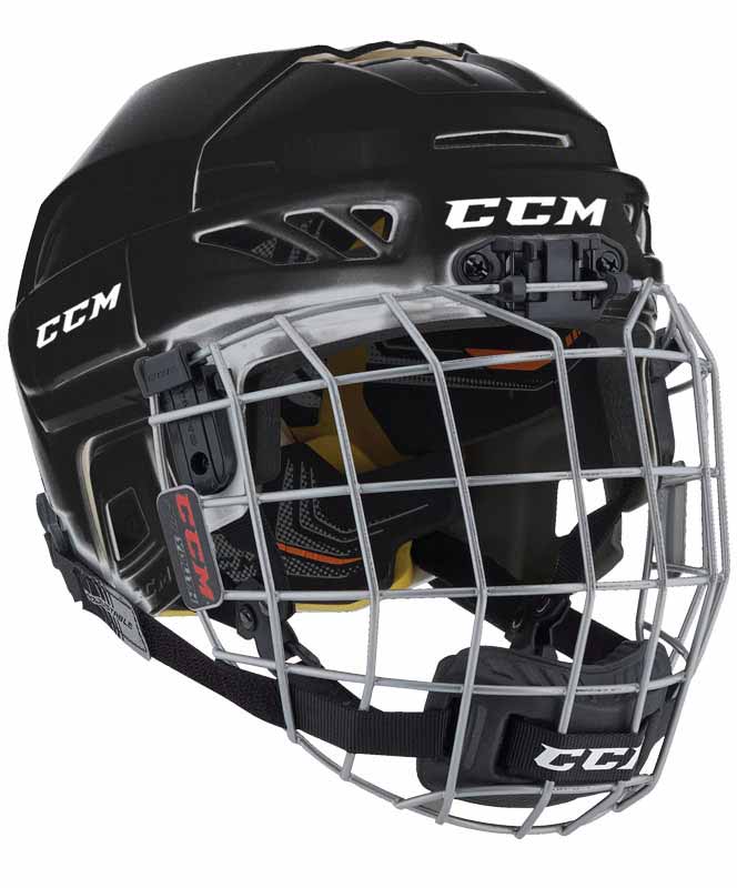 CCM Fitlite 3DS Youth Hockey Helmet Combo