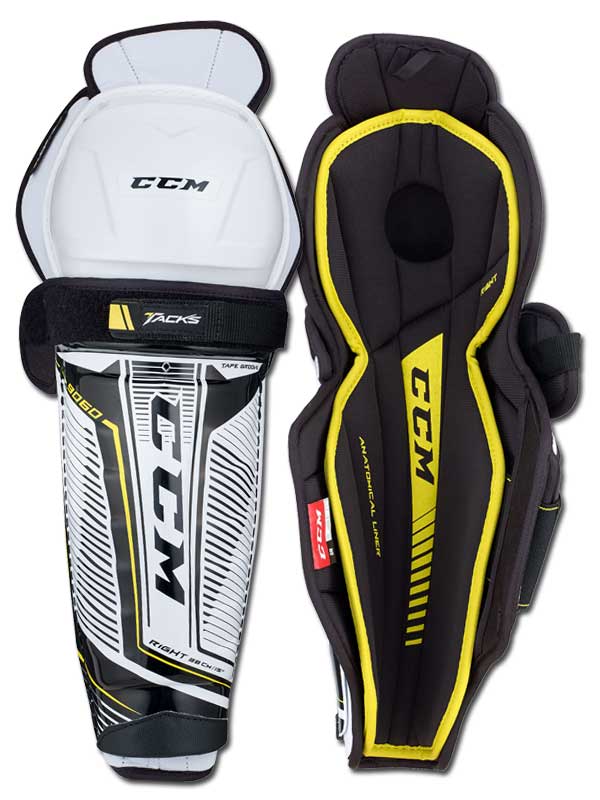CCM Tacks 9060 Senior Hockey Shinguards