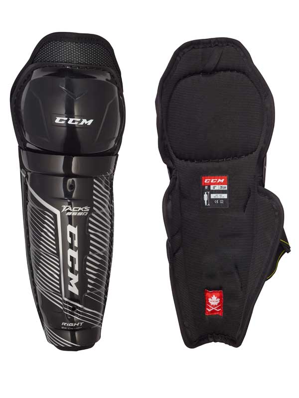 CCM Tacks 9550 Youth Hockey Shin Guards
