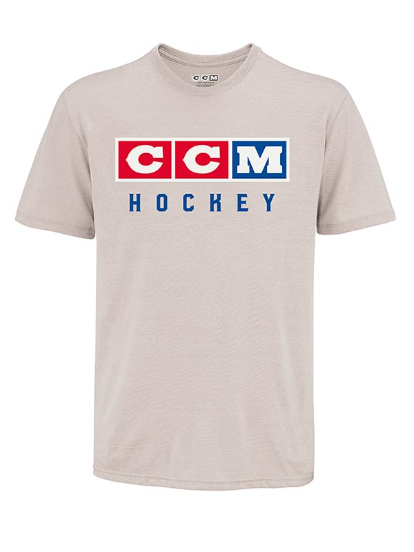 CCM Classic Tri Blend Senior Short Sleeve Tee Shirt