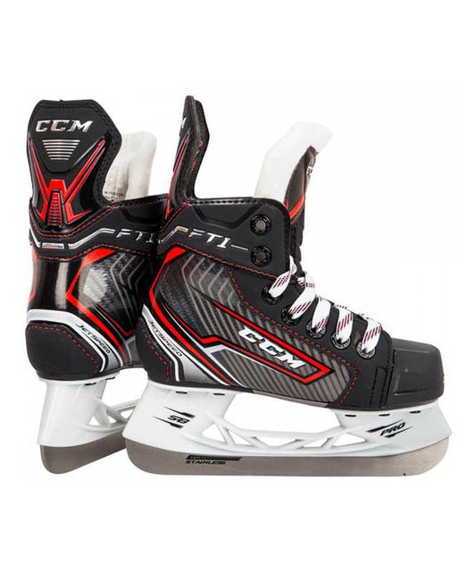 CCM Jetspeed FT1 Youth Ice Hockey Skates
