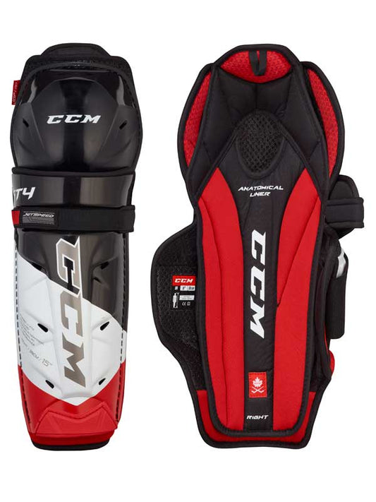 CCM FT4 Senior Hockey Shin Guards