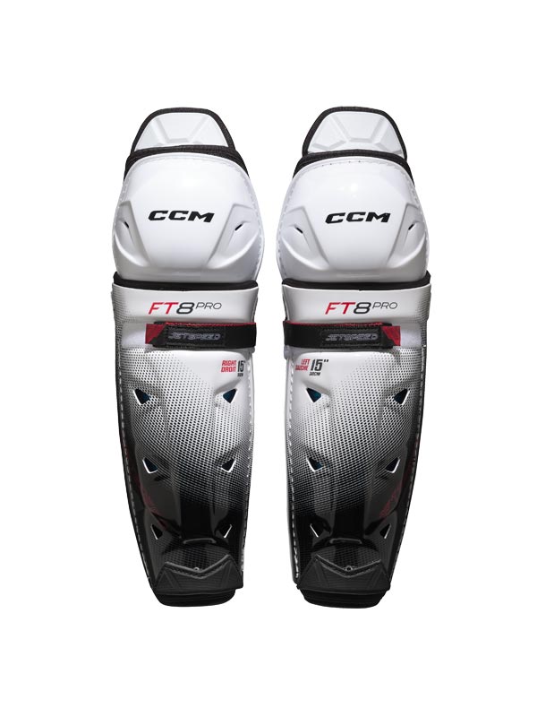 CCM Jetspeed FT8 Pro Junior Shin Guards