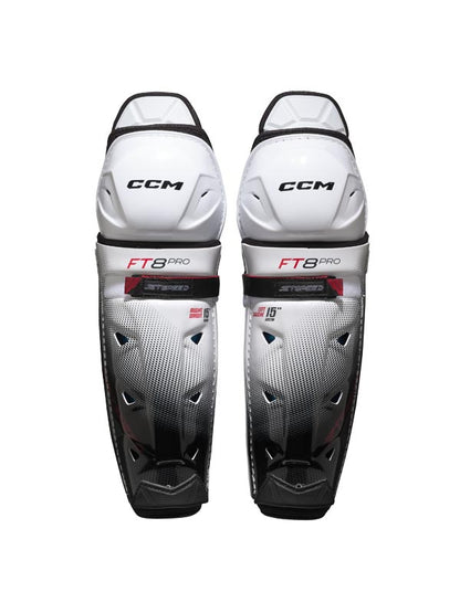 CCM Jetspeed FT8 Pro Junior Shin Guards