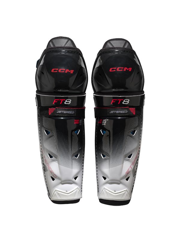 CCM Jetspeed FT8 Junior Shin Guards
