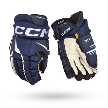 CCM Tacks XF Pro Youth Hockey Gloves