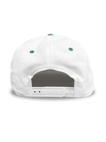 MN White/Kelly Celly Hockey Co. Snapback