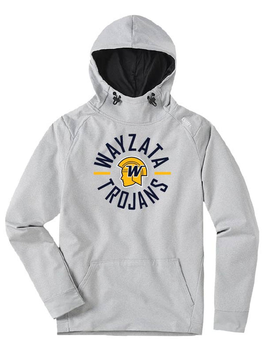 Wayzata - Heather Grey UNRL Crossover II Hood
