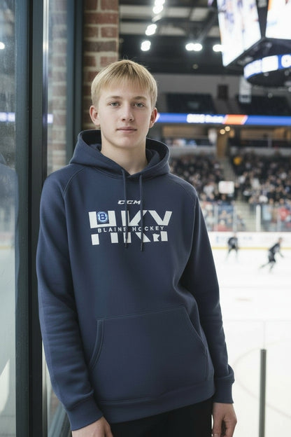Blaine - Navy Community CCM HKY Hoodie
