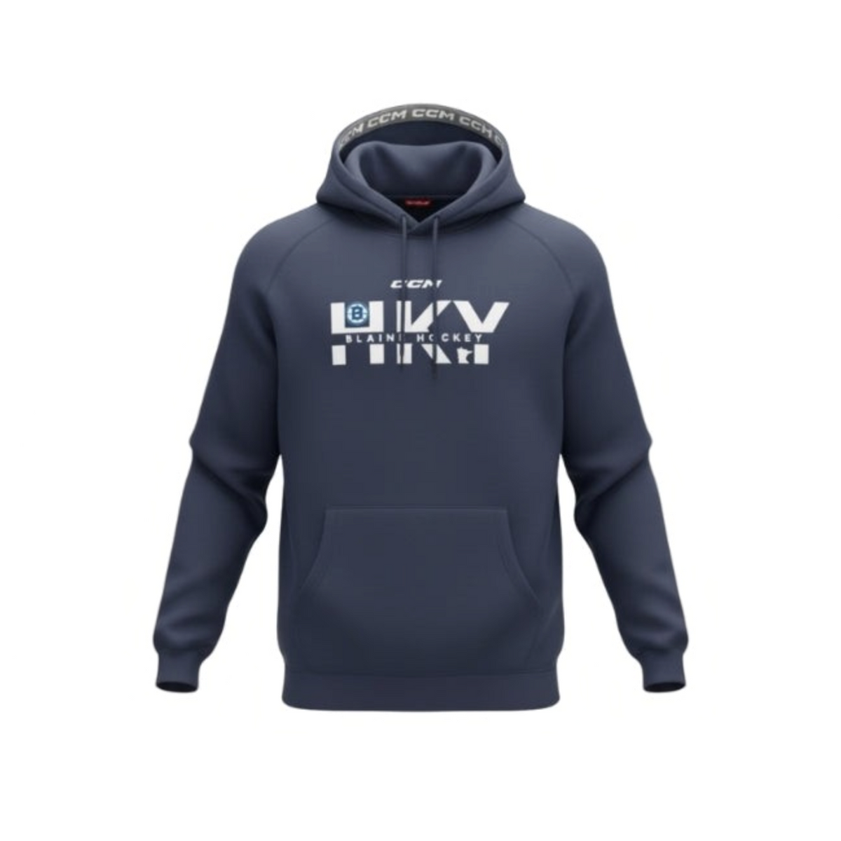 Blaine - Navy Community CCM HKY Hoodie