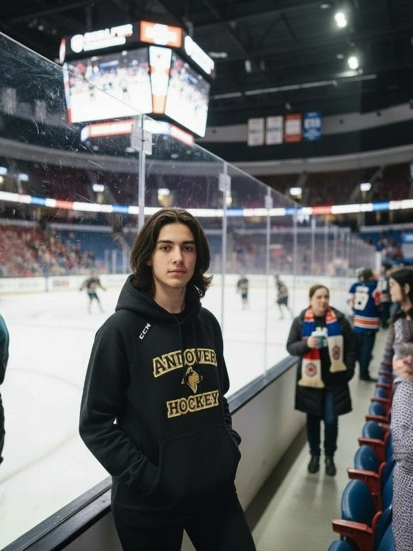 Andover - Black CCM Shadow Hooded Sweatshirt