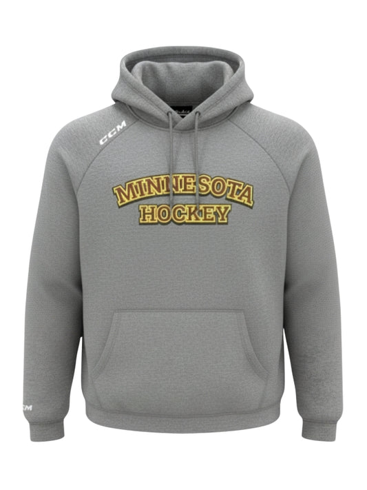 Minnesota - Maroon/Grey CCM Shadow Hooded Sweatshirt