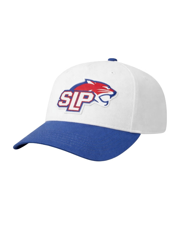 Spring Lake Park - White/Royal Otto 5 Panel Rubber Patch Cap