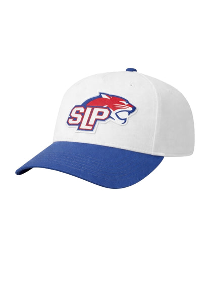 Spring Lake Park - White/Royal Otto 5 Panel Rubber Patch Cap
