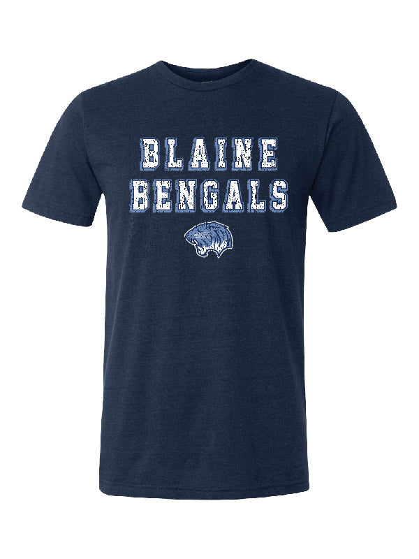Blaine ID Short Sleeve Triblend Tee Shirt