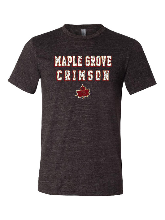 Maple Grove ID Short Sleeve Triblend Tee Shirt