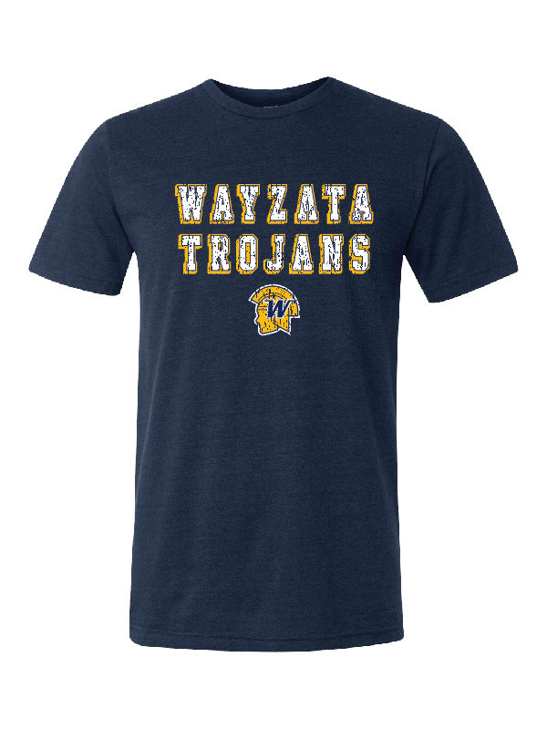Wayzata ID Short Sleeve Triblend Tee Shirt