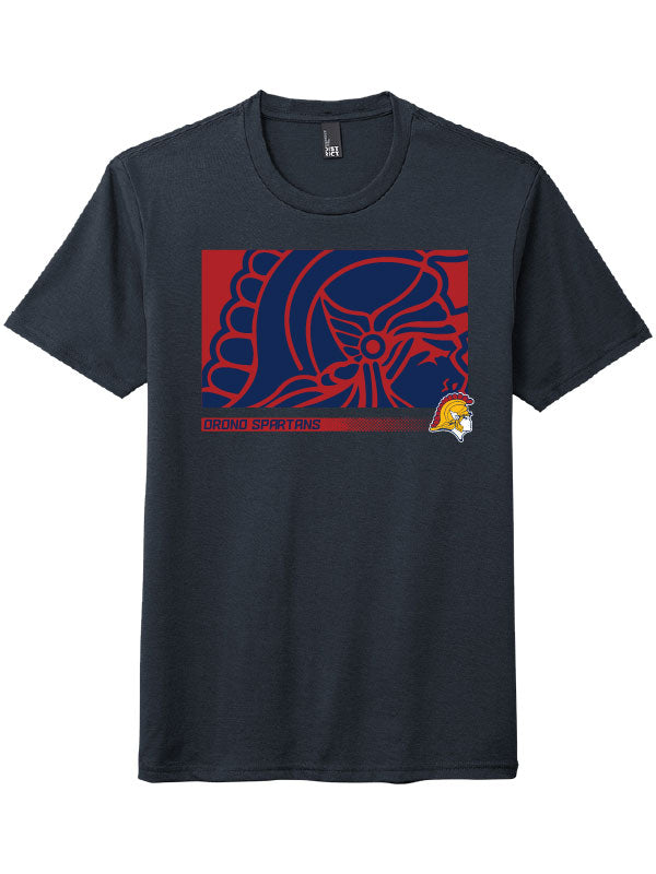 Orono - Navy Mascot 2.0 Soft Short Sleeve Tee