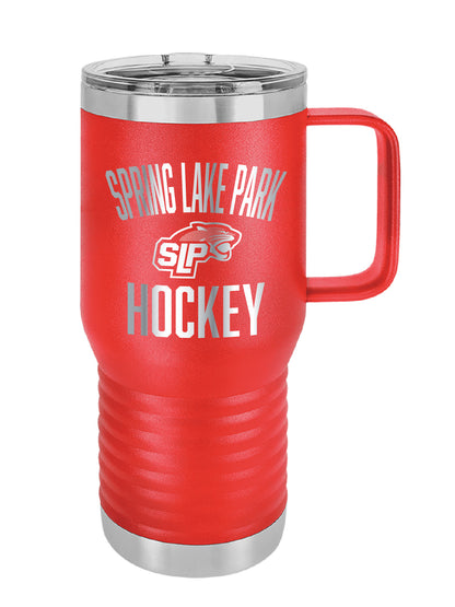 Spring Lake Park Community Hockey 20oz Travel Mug