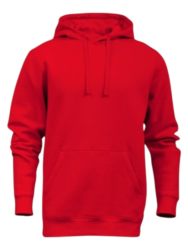 Red BAW Hyperactive Fleece Hoodie