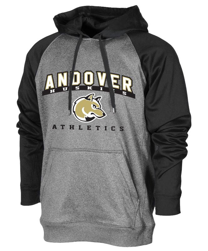 F370 Raglan Hooded Fleece Sweatshirt, Andover