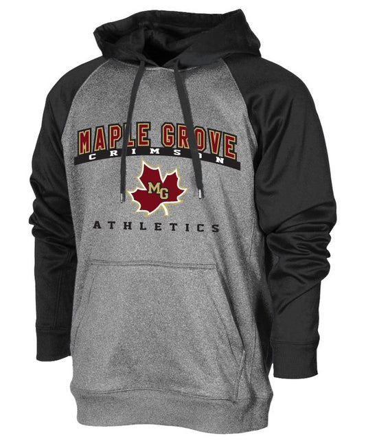 F370 Raglan Hooded Fleece Sweatshirt, Maple Grove