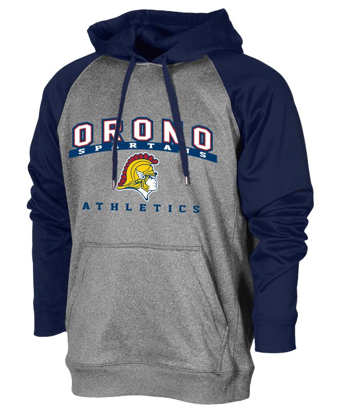 F370 Raglan Hooded Fleece Sweatshirt, Orono
