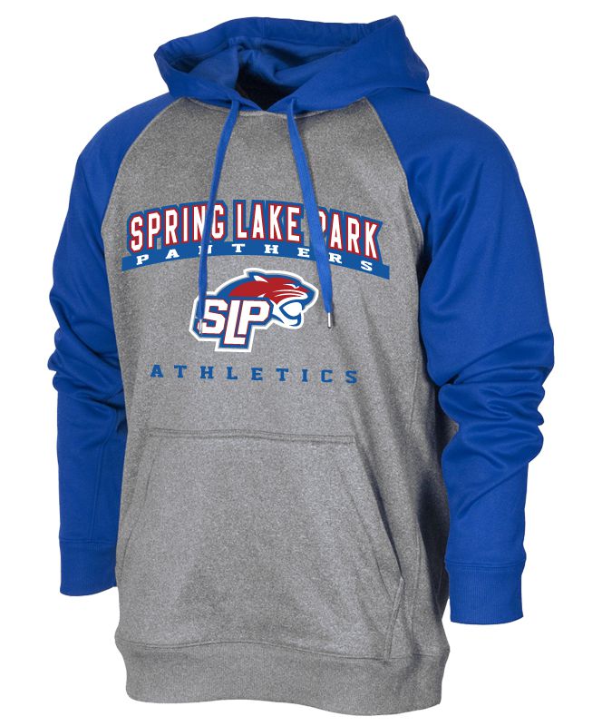 F370 Raglan Hooded Fleece Sweatshirt, Spring Lake Park