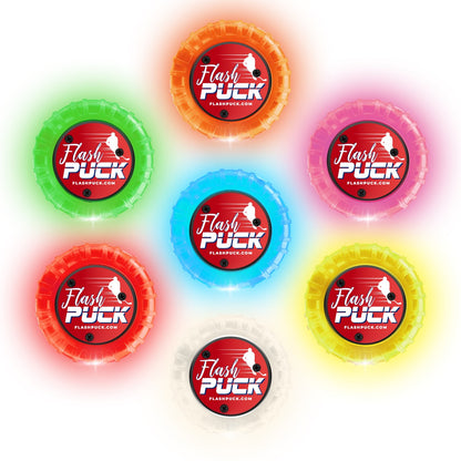 Flash Puck Rechargeable Light-Up Hockey Puck