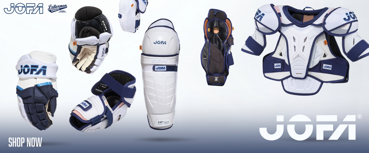 Jofa hockey equipment