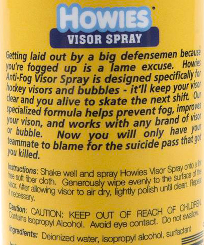 Howie's Anti-Fog Spray
