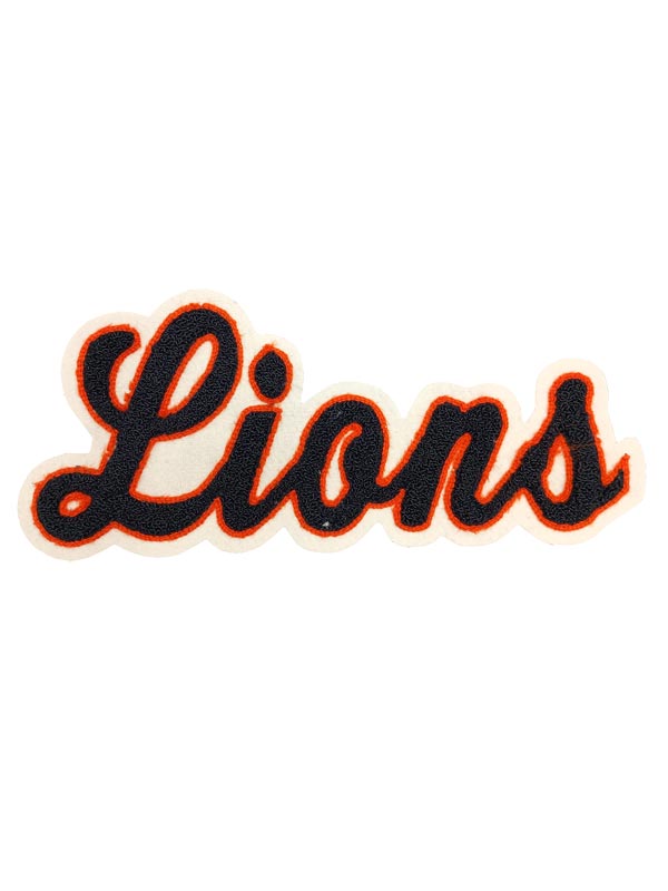Legacy Lions Letterman Jacket Chenille Back